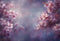 Kate Beaux-Arts Fleurs Rose Violet Toile de fond conçue par GQ - Kate Backdrop FR