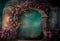 Kate Beaux-Arts Arche de fleurs Porte Toile de fond pour la photographie - Kate Backdrop FR