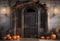 Kate Porte Automne Citrouille Halloween Toile de fond pour la photographie - Kate Backdrop FR