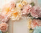 Kate Fleurs charmantes Arche florale Mur Toile de fond Conçu par Patty Robert - Kate Backdrop FR