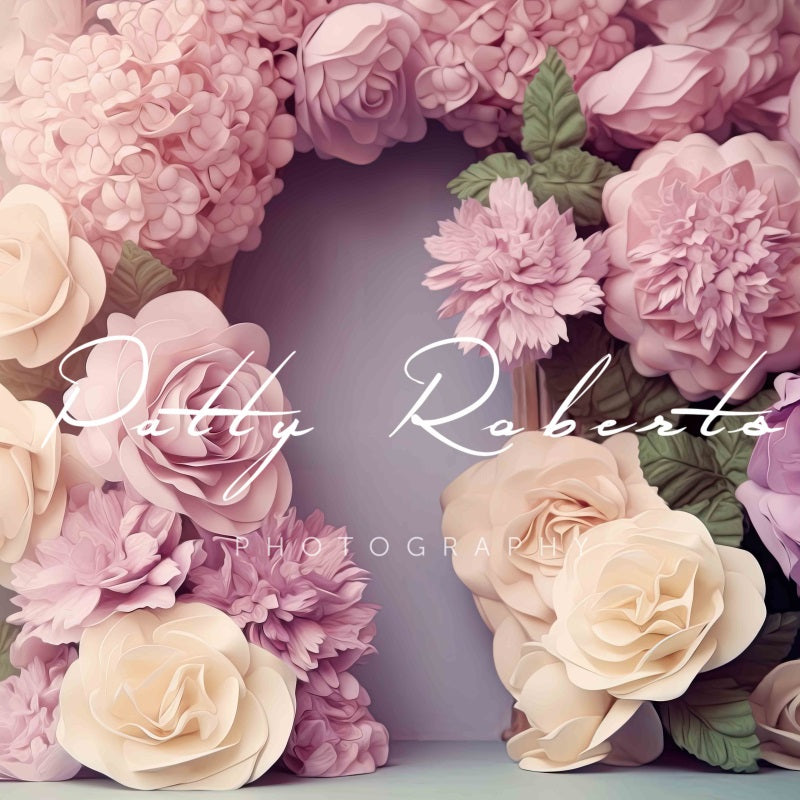 Kate Lavande Parfumée Fleurs Violette Toile de fond Conçu par Patty Robert