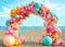Kate Brillant Plage Arche florale Ballons Toile de fond conçue par Mini MakeBelieve - Kate Backdrop FR