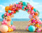 Kate Brillant Plage Arche florale Ballons Toile de fond conçue par Mini MakeBelieve - Kate Backdrop FR