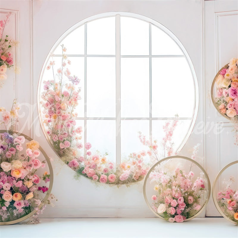 Kate Chambre lumineuse Couronnes de fleurs Toile de fond conçue par Mini MakeBelieve - Kate Backdrop FR