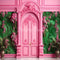 Kate Maison de poupée Mur Rose Toile de fond conçu par Ashley Paul - Kate Backdrop FR