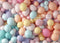 Kate Brillant Pastel Coloré Mur de ballons Toile de fond conçue par Mandy Ringe - Kate Backdrop FR