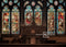 Kate Église Autel Vitrail Fenêtre Toile de fond conçue par Mandy Ringe - Kate Backdrop FR