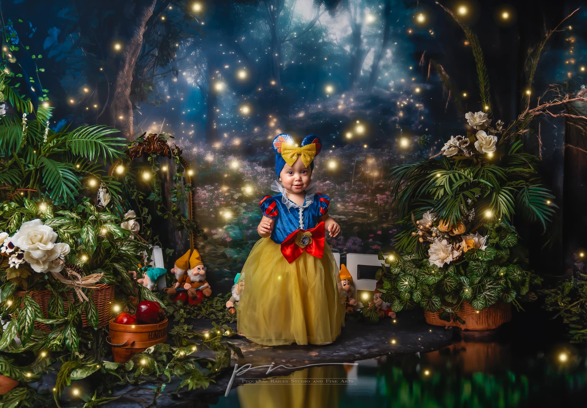 Kate Enchanté Printemps Fée Forêt Toile de fond conçue par Mandy Ringe - Kate Backdrop FR
