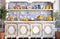 Kate Méditerranéenne Limonade Cuisine Toile de fond conçue par Mandy Ringe - Kate Backdrop FR