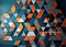 Kate Moderne Mur triangulaire Art Toile de fond conçue par Mandy Ringe - Kate Backdrop FR