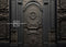 Kate Orné Noir Mur Porte Toile de fond conçue par Mandy Ringe - Kate Backdrop FR