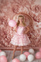 Kate Rose Or Floral Princesse Mur Toile de fond conçue par Mandy Ringe - Kate Backdrop FR
