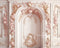 Kate Rose Blanc Orné Princesse Mur Toile de fond conçue par Mandy Ringe - Kate Backdrop FR