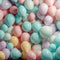 Kate Pastel Arc-en-ciel Mur de Ballons Toile de fond conçue par Mandy Ringe - Kate Backdrop FR