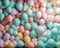 Kate Pastel Arc-en-ciel Mur de Ballons Toile de fond conçue par Mandy Ringe - Kate Backdrop FR
