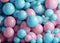 Kate Rose Bleu Mur de Ballons Toile de fond conçue par Mandy Ringe - Kate Backdrop FR
