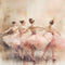 Kate Aquarelle Ballerines Beige Toile de fond conçue par Mandy Ringe - Kate Backdrop FR