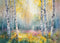 Kate Aquarelle Printemps Forêt Toile de fond conçue par Mandy Ringe - Kate Backdrop FR