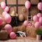 Kate Vache Meule de foin Ballons Toile de fond pour la photographie - Kate Backdrop FR