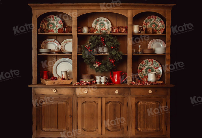 Kate Noël Cuisine Armoire Vintage Toile de fond pour la photographie