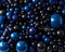 Kate Bleu royal Noir Mur de Ballons Toile de fond conçue par Mandy Ringe - Kate Backdrop FR