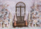 Kate Noël Rose Dehors Porte simple Lumières Toile de fond conçue par Abbas Studio - Kate Backdrop FR