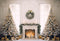 Kate Cadeaux Sapin de Noël Blanc Toile de fond Conçu par Chain Photographie - Kate Backdrop FR
