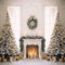 Kate Cadeaux Sapin de Noël Blanc Toile de fond Conçu par Chain Photographie - Kate Backdrop FR