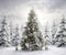 Kate Sapin de Noël Neige Blanc Toile de fond Conçu par Chain Photographie - Kate Backdrop FR