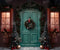 Kate Noël Porte Verte Nuit Rue Toile de fond pour la photographie - Kate Backdrop FR