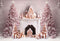 Kate Rose Sapin de Noël Cheminée Toile de fond pour la photographie - Kate Backdrop FR