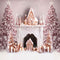 Kate Rose Sapin de Noël Cheminée Toile de fond pour la photographie - Kate Backdrop FR