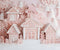 Kate Rose Blanc Maison de pain d'épice Toile de fond pour la photographie - Kate Backdrop FR