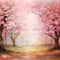 Kate Arbres Roses Printemps Toile de fond Conçu par Patty Robert - Kate Backdrop FR