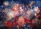 Kate Feux d'artifice Nouvelle année Toile de fond conçu par Angela Marie Photographie - Kate Backdrop FR