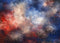 Kate Indépendance Feux d'artifice Bleu Rouge Toile de fond conçu par Angela Marie Photographie - Kate Backdrop FR