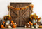 Kate Automne Citrouille Grange Porte Toile de fond Conçu par Chain Photographie - Kate Backdrop FR