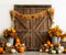 Kate Automne Citrouille Grange Porte Toile de fond Conçu par Chain Photographie - Kate Backdrop FR