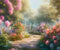 Kate Printemps Jardin Fleurs Toile de fond Conçu par Chain Photographie - Kate Backdrop FR