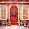 Kate Noël Maison de pain d'épice Neige Toile de fond pour la photographie - Kate Backdrop FR