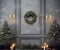 Kate Sapin de Noël Mur Vintage Toile de fond Conçu par Chain Photographie - Kate Backdrop FR