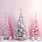 Kate Sapin de Noël Rose Argent Toile de fond Conçu par Chain Photographie - Kate Backdrop FR