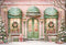 Kate Noël Maison Rose Neige Cadeaux Toile de fond Conçu par Chain Photographie - Kate Backdrop FR