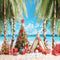 Kate Noël Plage Tente Arbre Toile de fond conçu par Emetselch - Kate Backdrop FR