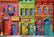 Kate Coloré Maison du Jeu Toile de fond Conçu par Chain Photographie - Kate Backdrop FR