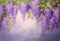 Kate Beaux-Arts Violet Floral Mur Toile de fond conçue par GQ - Kate Backdrop FR