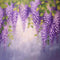 Kate Beaux-Arts Violet Floral Mur Toile de fond conçue par GQ - Kate Backdrop FR
