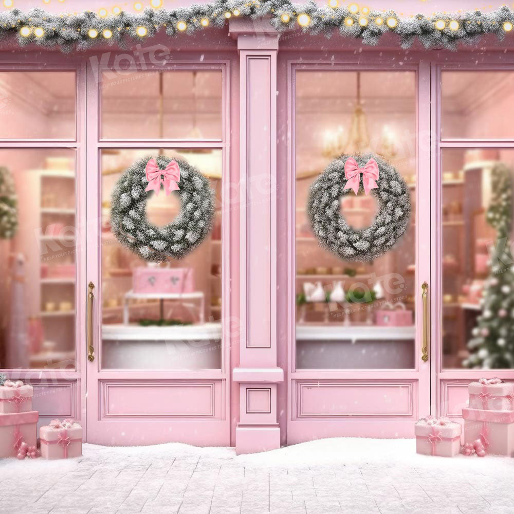 Kate Noël Boutique Rose Porte Toile de fond Conçu par Chain Photographie - Kate Backdrop FR
