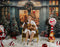 Kate Sapin de Noël Neige Boutique Vert Toile de fond conçue par Emetselch - Kate Backdrop FR