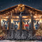 Kate Étal de rennes Nuit Noël Toile de fond conçue par Mini MakeBelieve - Kate Backdrop FR